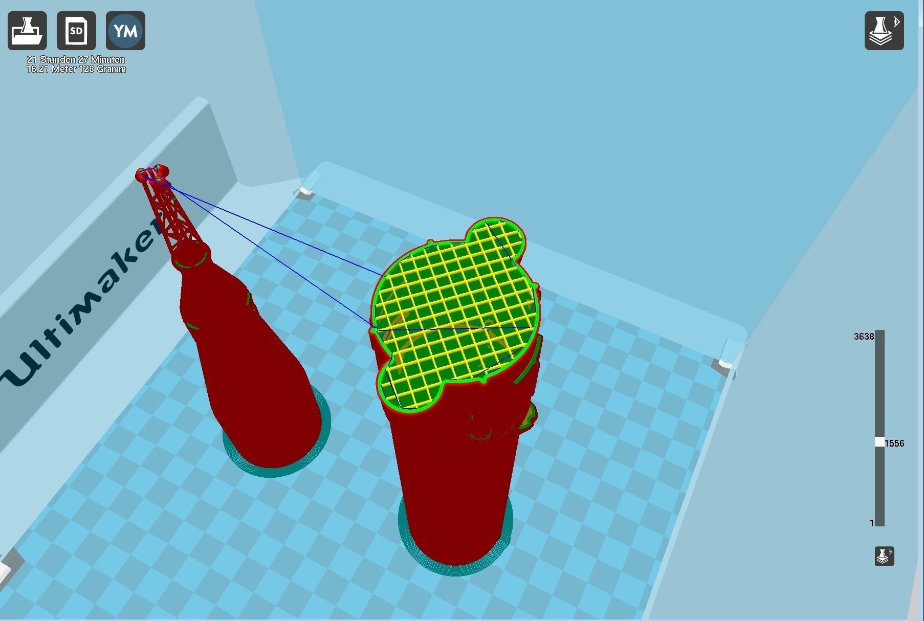 Mercury Atlas LV-3B Printable Rocket Model 3D print model_58