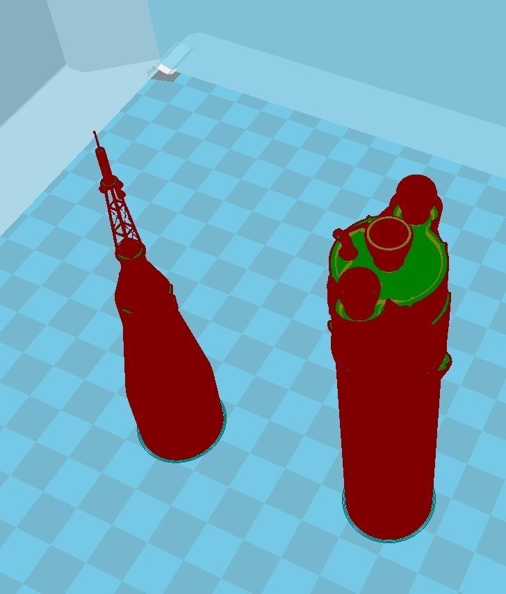 Mercury Atlas LV-3B Printable Rocket Model 3D print model_72