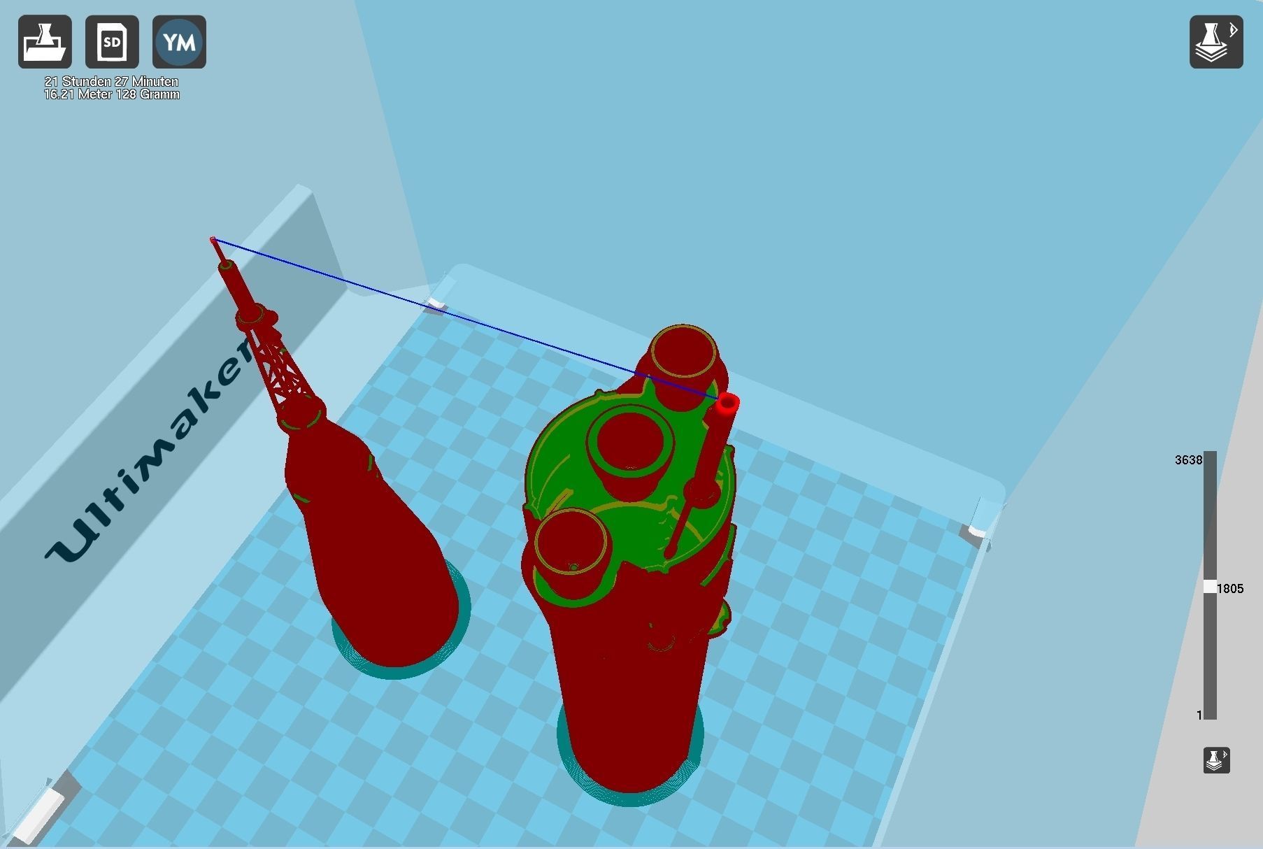 Mercury Atlas LV-3B Printable Rocket Model 3D print model_61