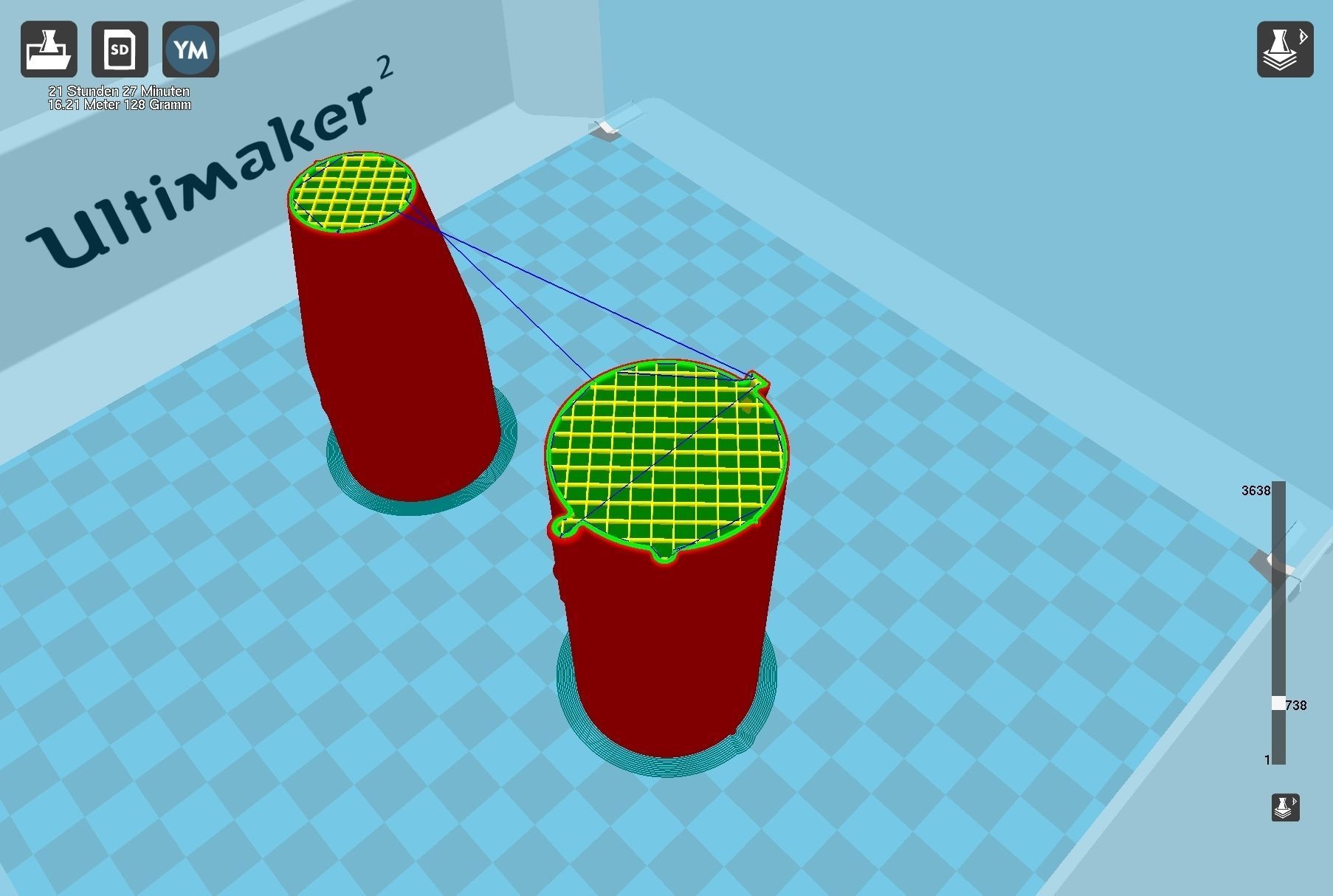 Mercury Atlas LV-3B Printable Rocket Model 3D print model_69