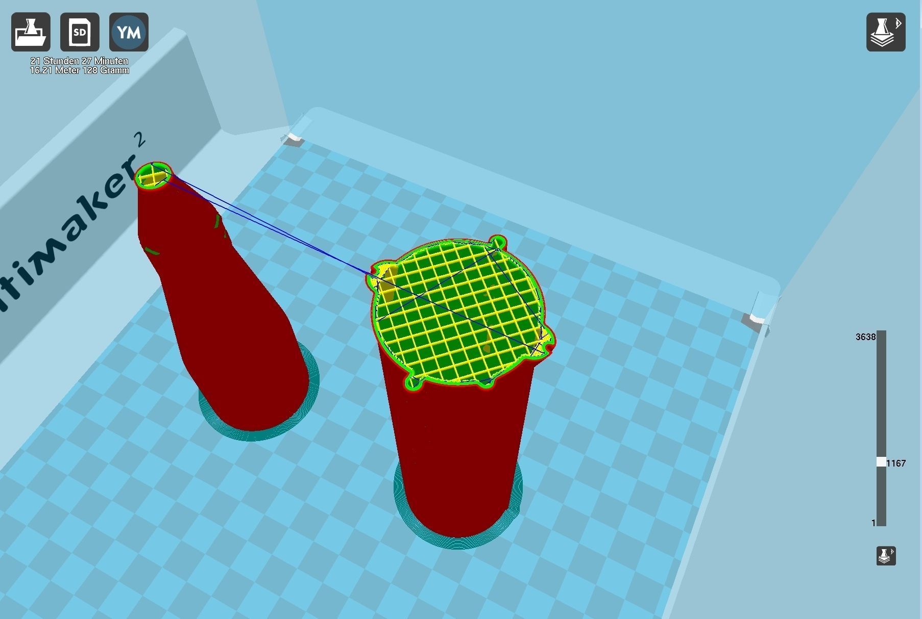 Mercury Atlas LV-3B Printable Rocket Model 3D print model_54