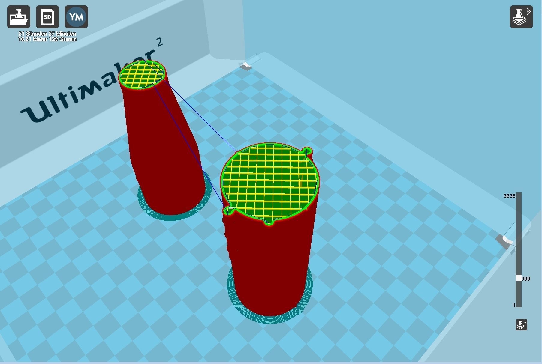 Mercury Atlas LV-3B Printable Rocket Model 3D print model_50