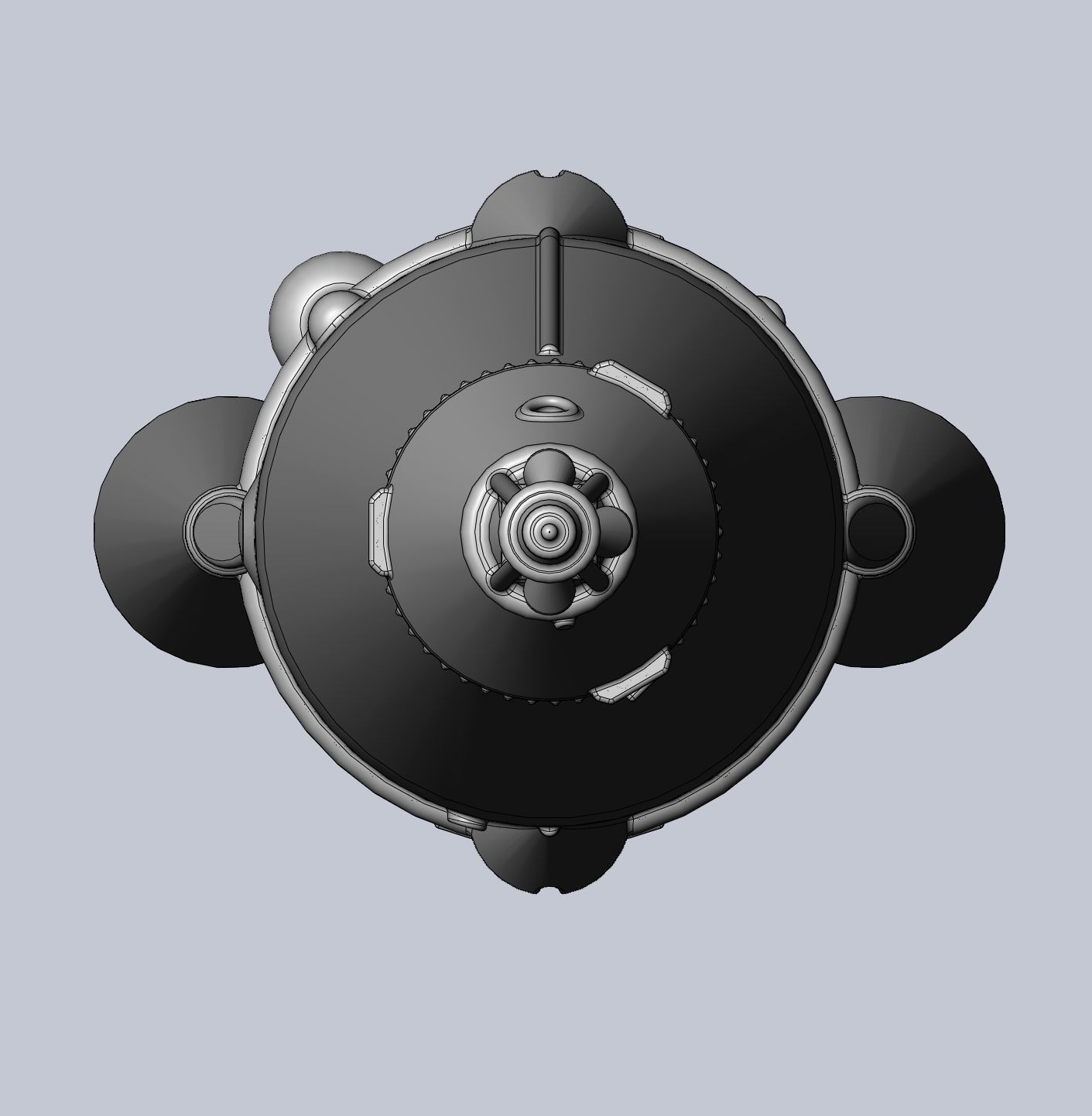 Mercury Atlas LV-3B Printable Rocket Model 3D print model_43