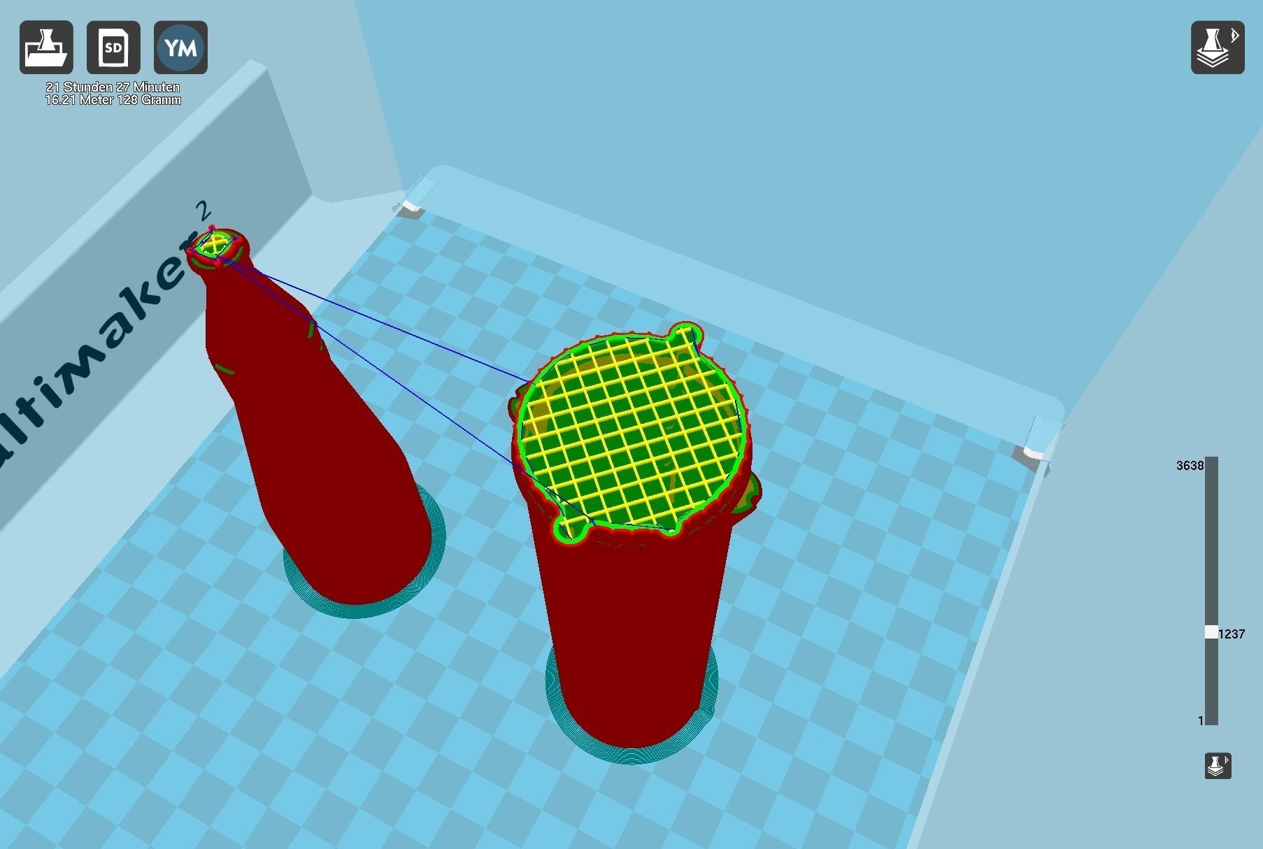 Mercury Atlas LV-3B Printable Rocket Model 3D print model_55