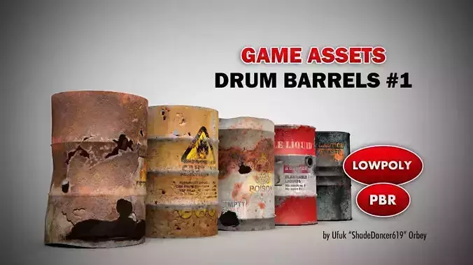Game Ready Drum Barrels
