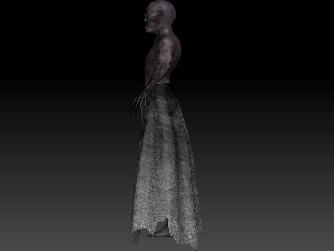 The Servant - 3D Survival horror Game Asset - Low-poly 3D model_3