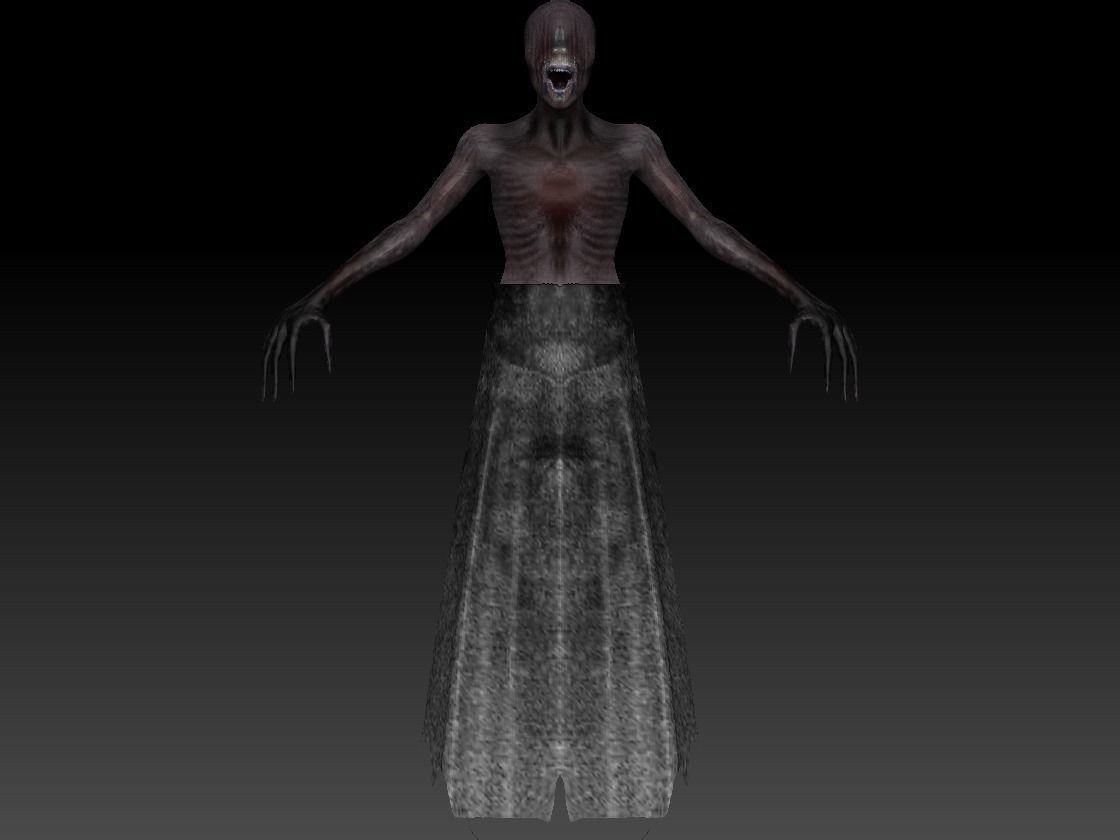 The Servant - 3D Survival horror Game Asset - Low-poly 3D model_2