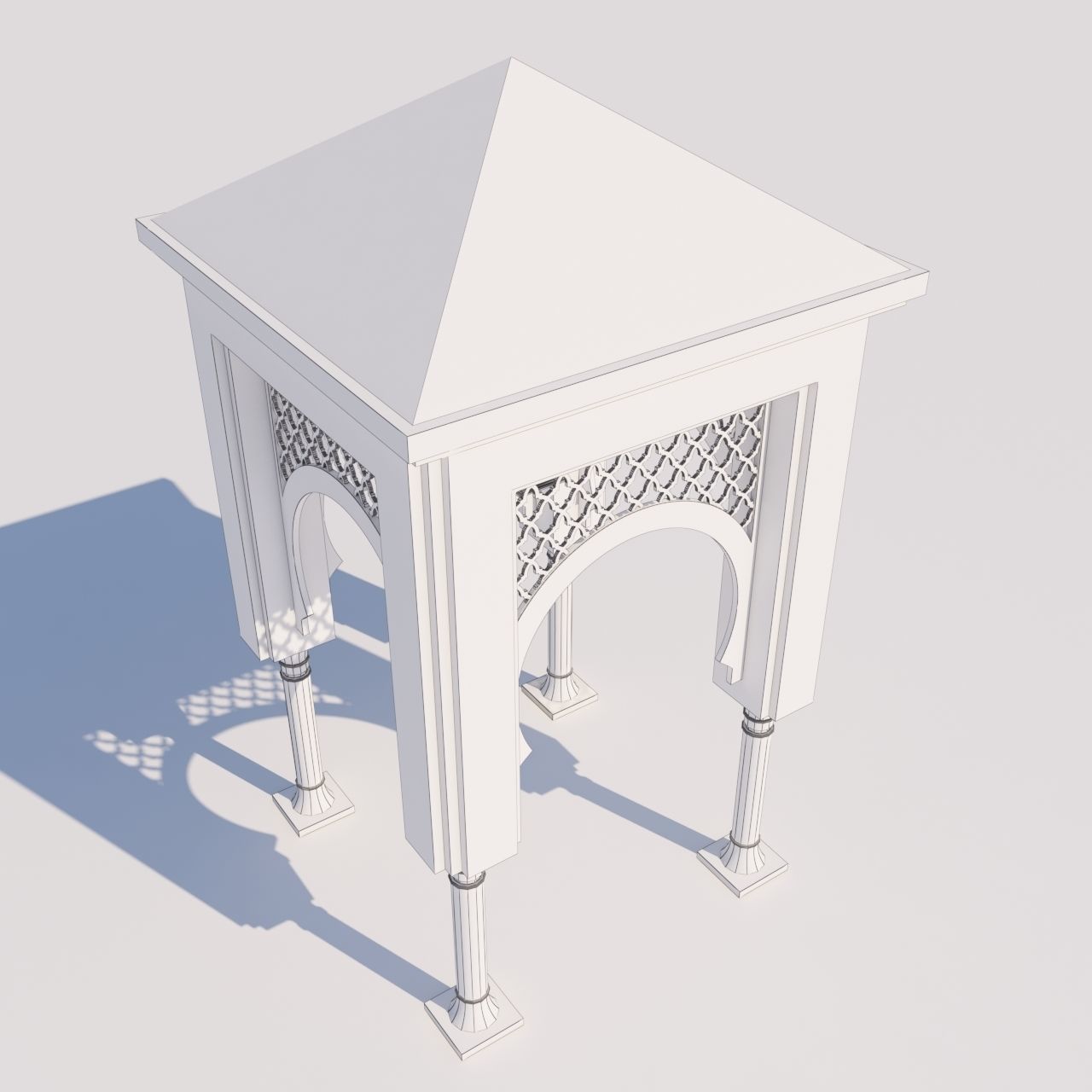 Traditional Moroccan Door  3D model_8