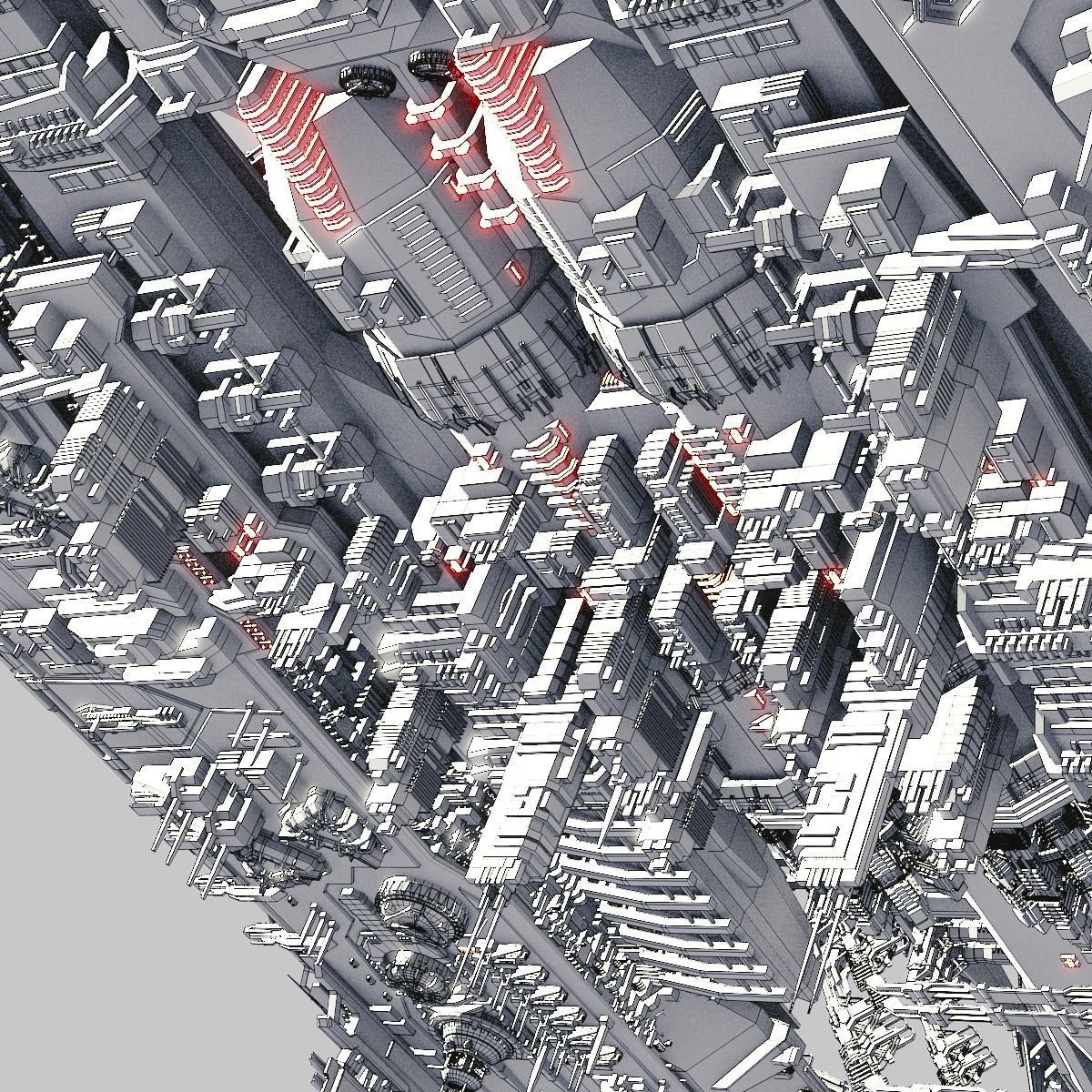 Heavy Detailed Starship 3D model_28