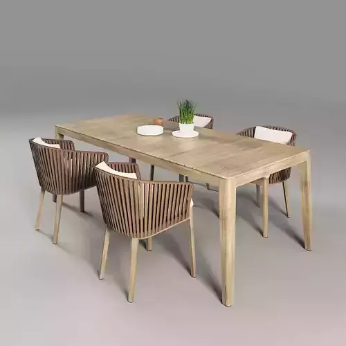 Mood Outdoor Table 3D model