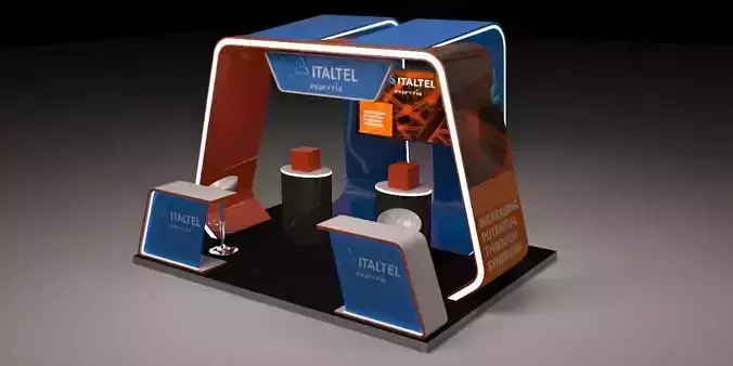 Modern Stand for communications company