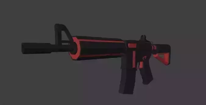 M4A4 Custom with attachments