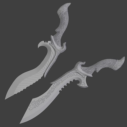 Nyx Ulric Dagger 3D print model