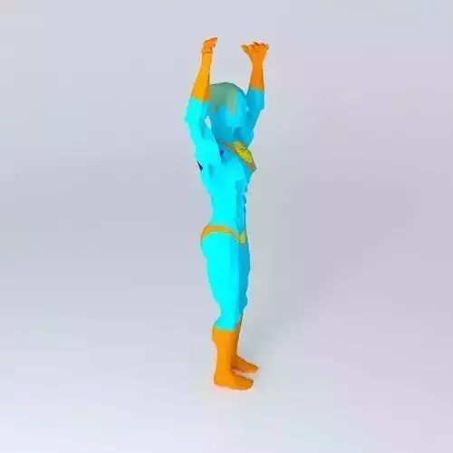 Captain Planet Free 3D model