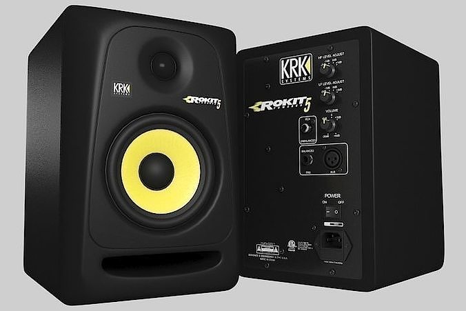 Studio Monitor KRK Rokit 5 3D model