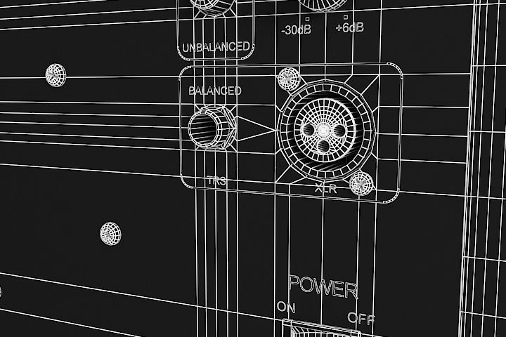 Studio Monitor KRK Rokit 5 3D model_4