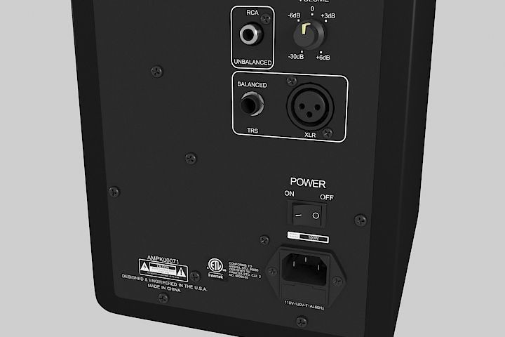 Studio Monitor KRK Rokit 5 3D model_1