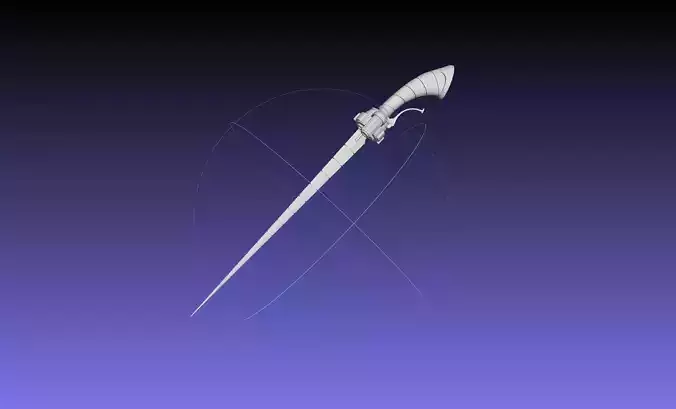 RWBY Ilia Whipsword Printable LED Illuminated Model 3D print model