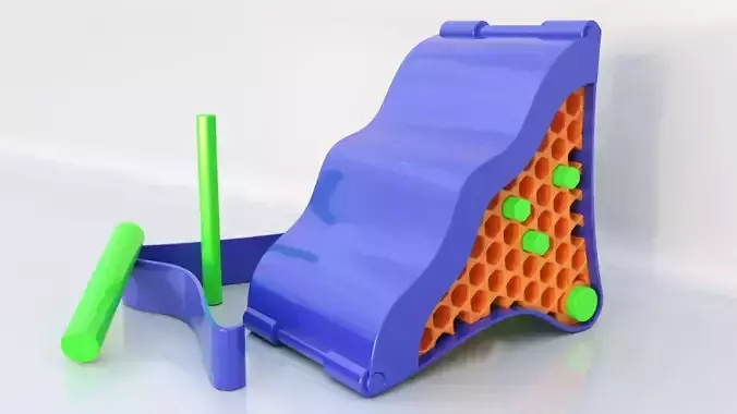 Toy for baby Low-poly 3D model