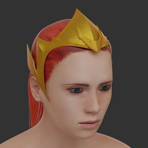 Mera crown 3D print model