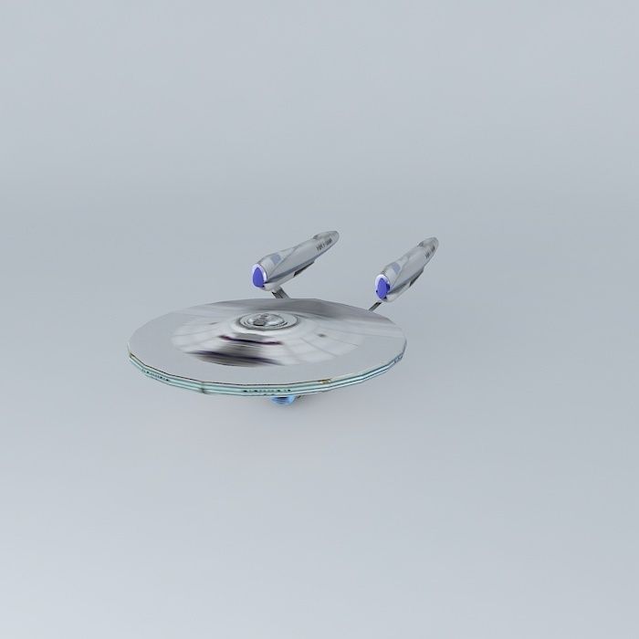JJ Abraham's Star Trek Enterprise Alternate Universe Alternat... Free 3D model_1