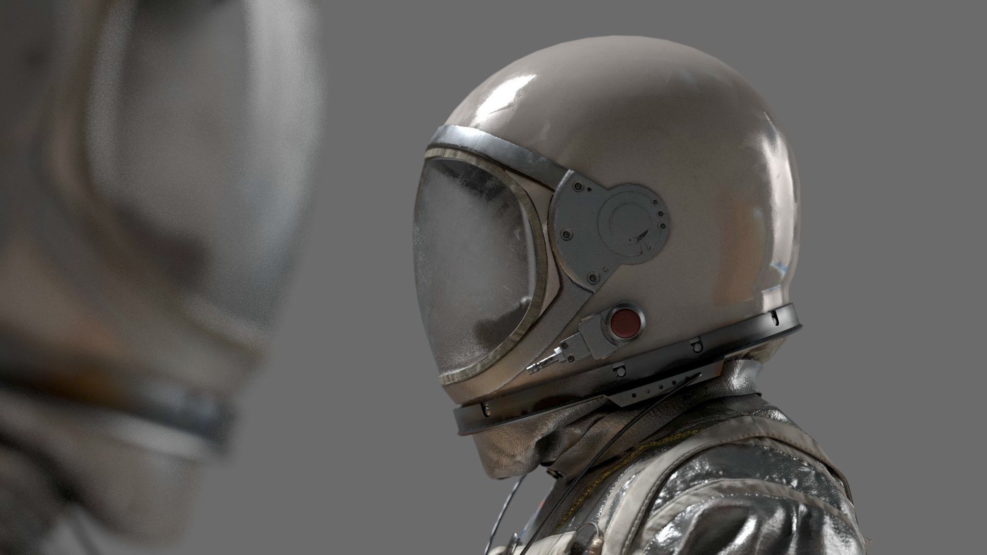 SPACESUIT Silver Mercury Navy Mark IV 3D model_14