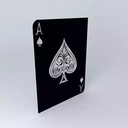 Ace of Spades Free 3D model