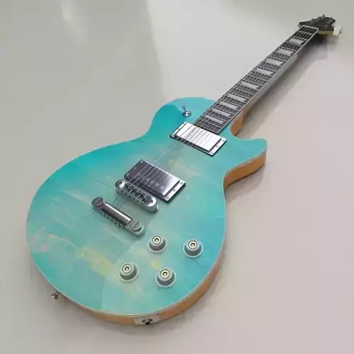Monoprice Indio 66 DLX in Gibson Les Paul Standard 2019 textures