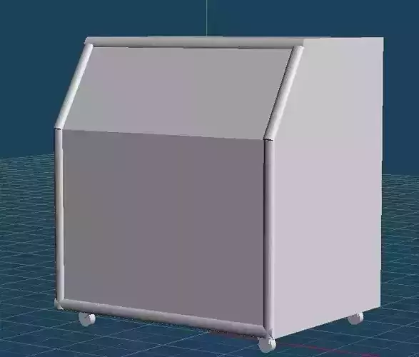 speaker metal cabinet on wheels