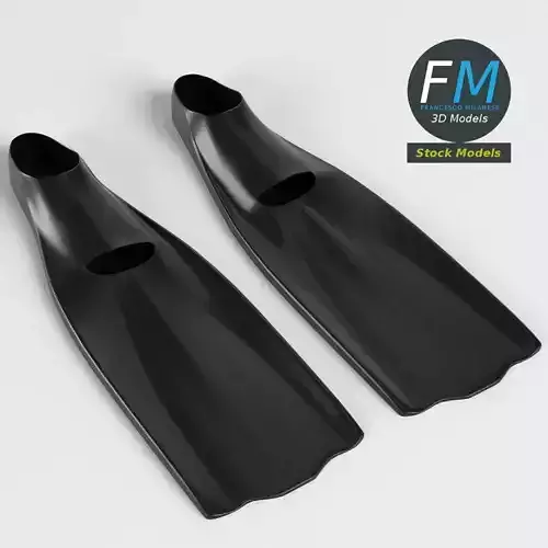 Swimming fins 1