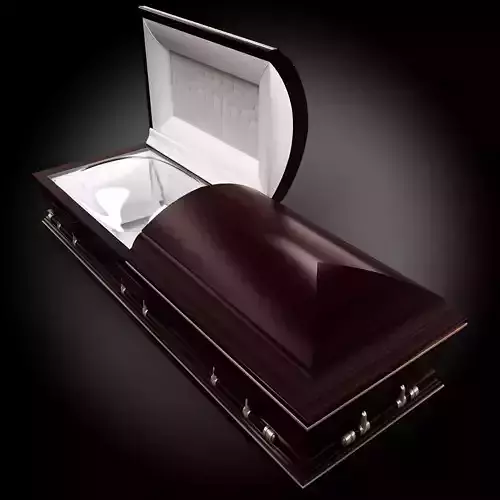 High Def Classic Coffin XL 3D model