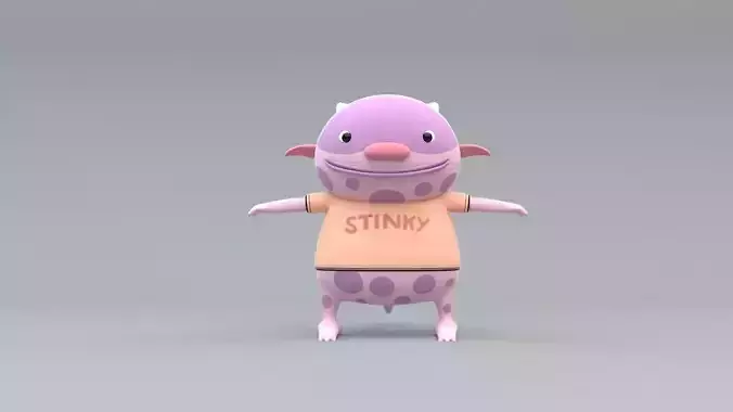 little monster - stinky