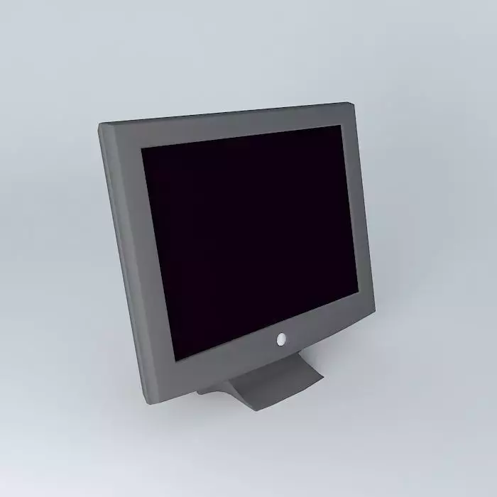 LCD screen Free 3D model_0