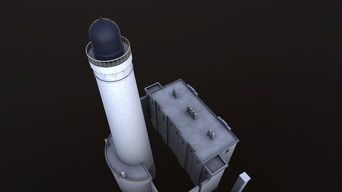 Lighthouse Low-poly 3D model