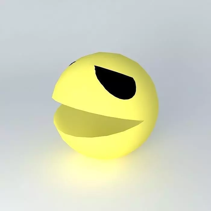 the obessive happy eater Free 3D model_0