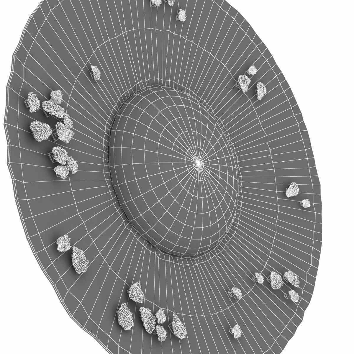 saya modern mirror by brabbu 3d model 3D model_6