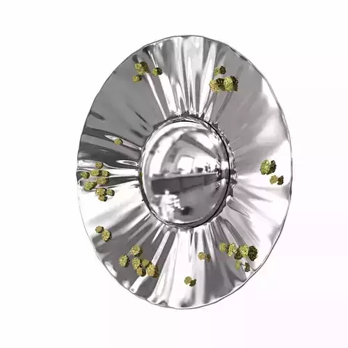 saya modern mirror by brabbu 3d model 3D model