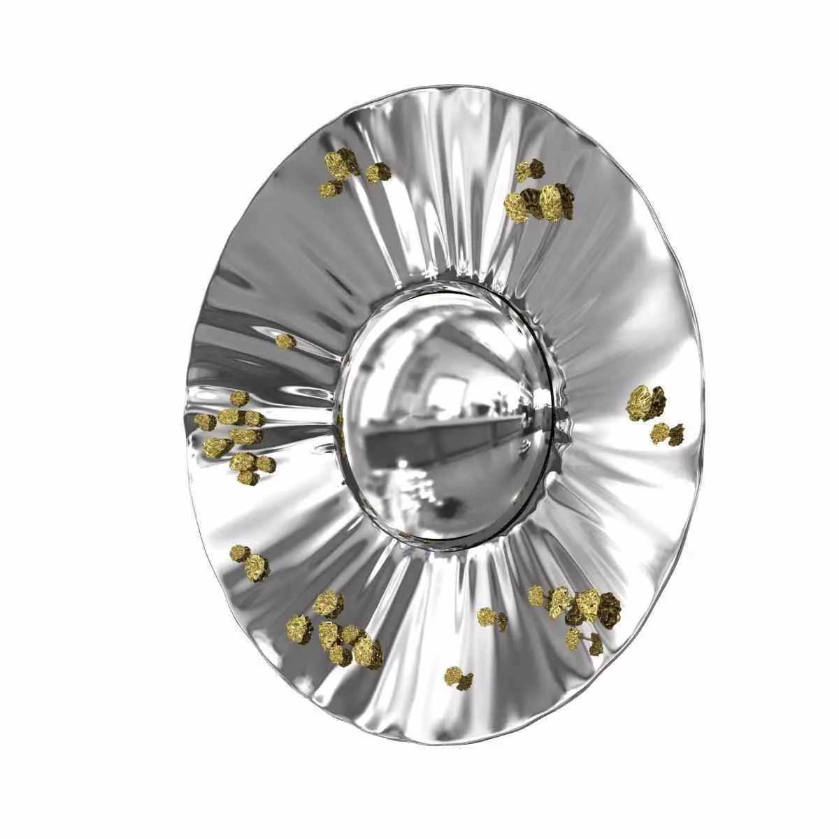 saya modern mirror by brabbu 3d model 3D model_0