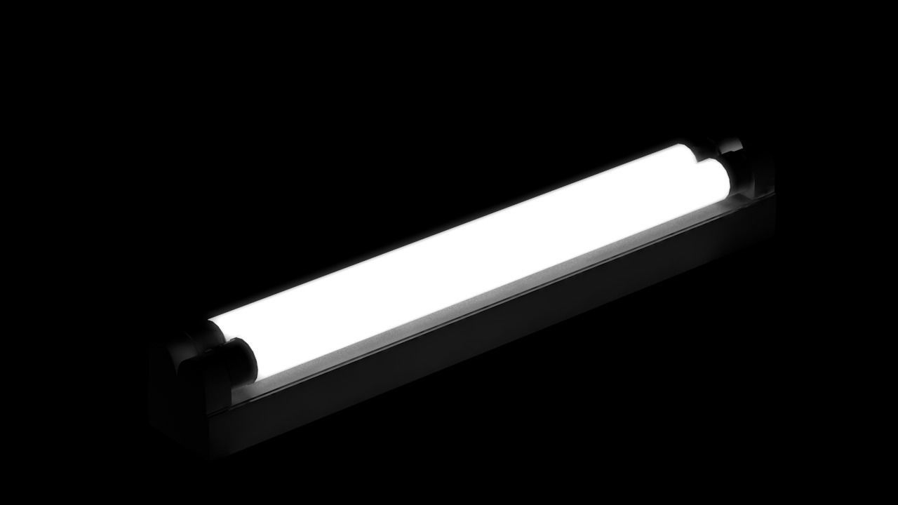 Light tube 3D model_4