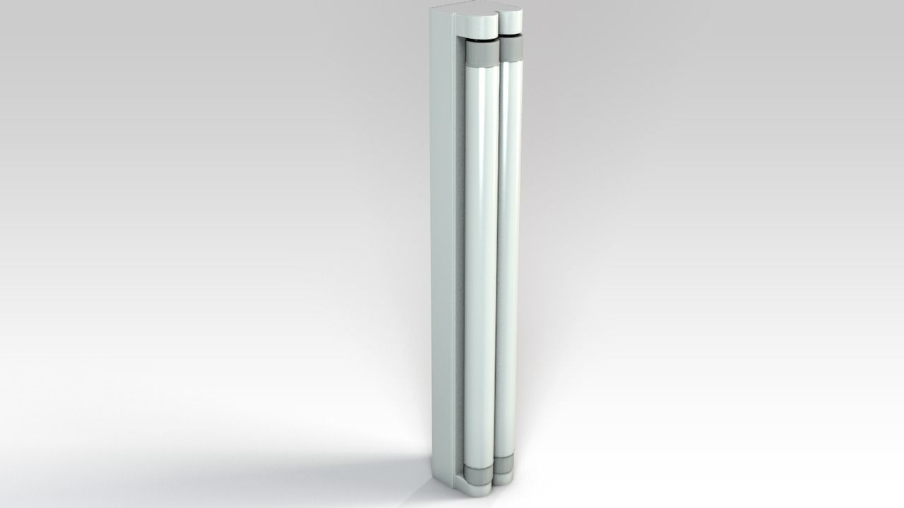 Light tube 3D model_3