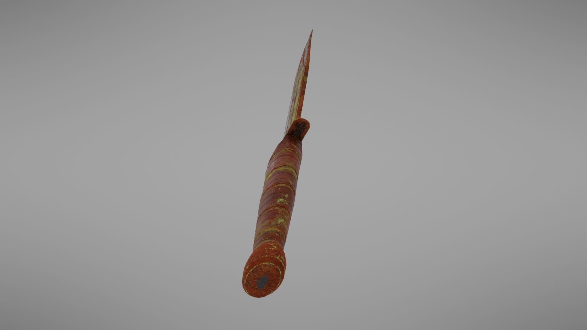 Knife Ka-Bar Low-poly 3D model_18