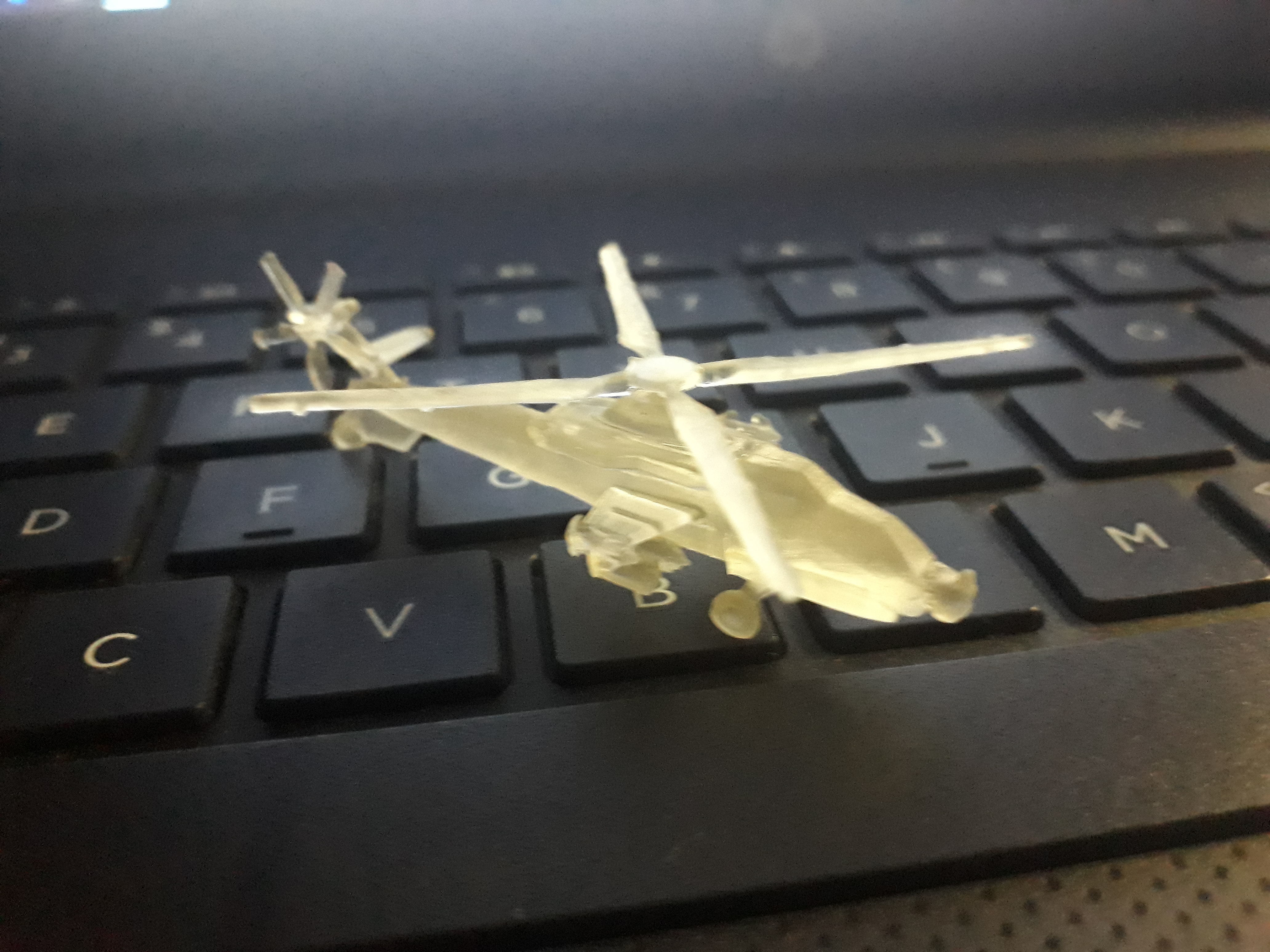 Rooivalk attach Helicopter 3D print model_3