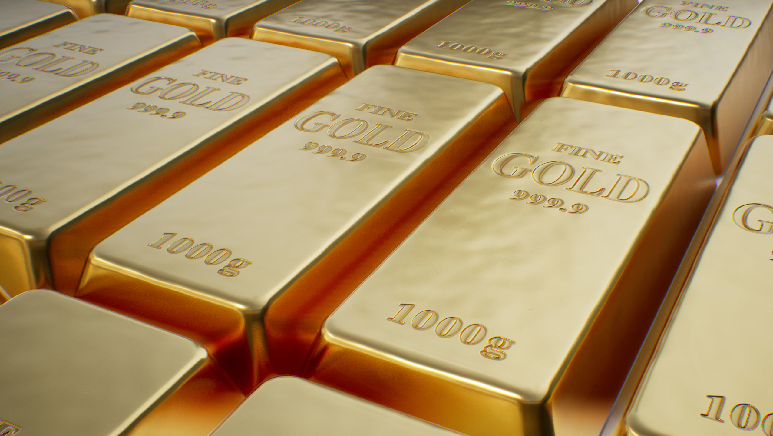 Gold Bullion PBR Game-Ready Low-poly 3D model_6