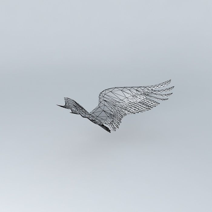 Wings  just wing it Free 3D model_4