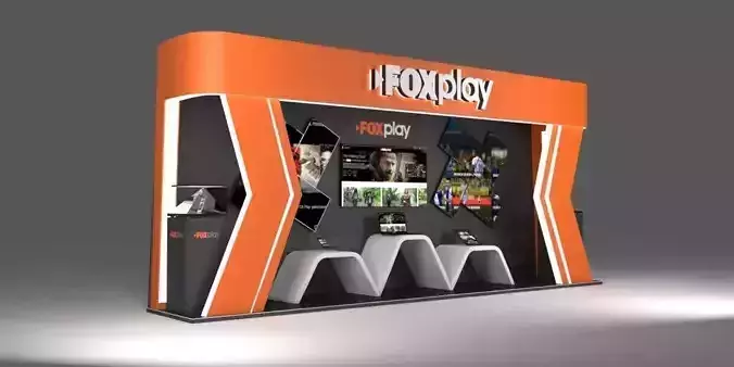 exhibition stand for fox cable service