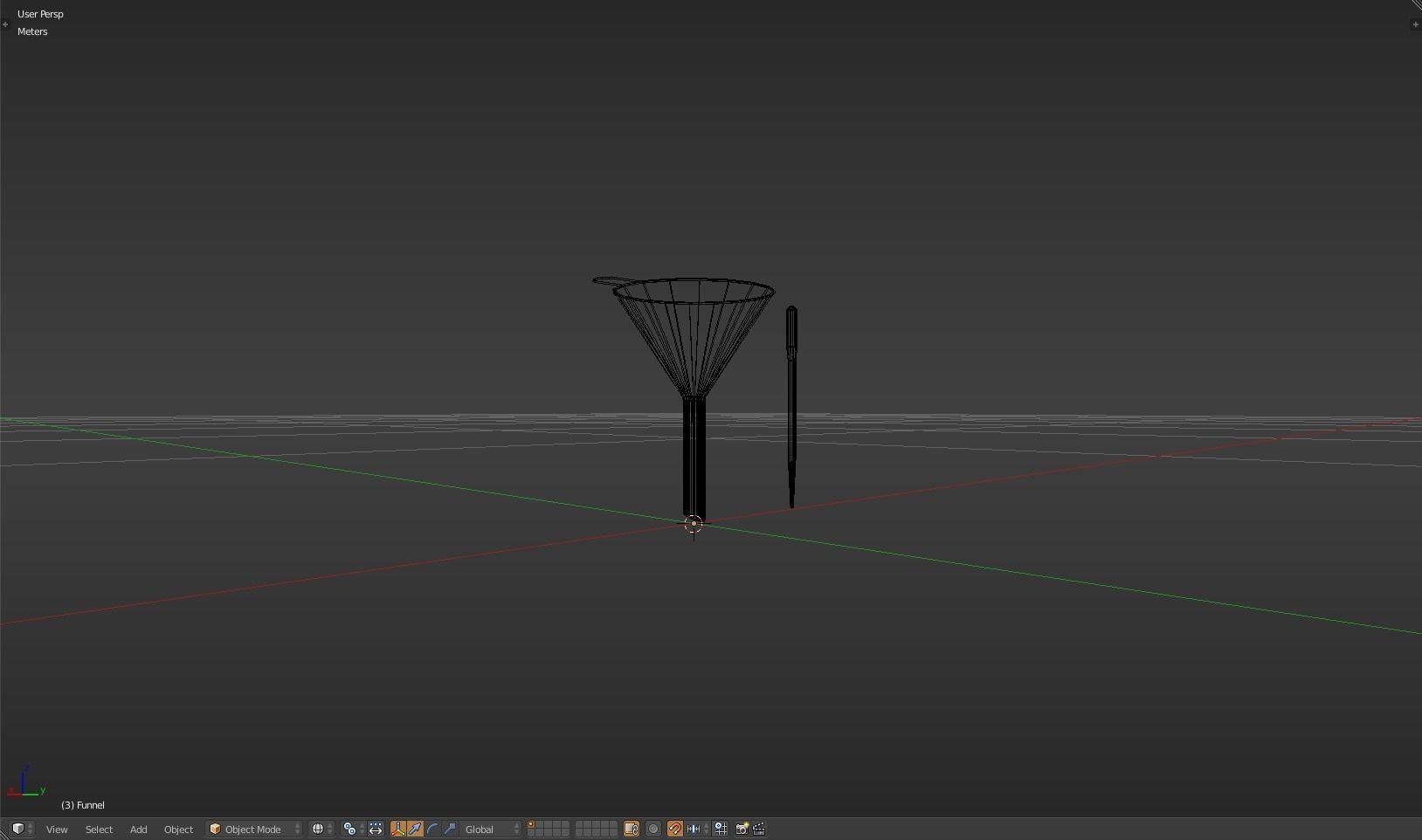 Funnel and Pippete Free low-poly 3D model_15