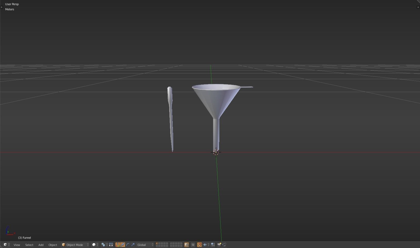 Funnel and Pippete Free low-poly 3D model_17
