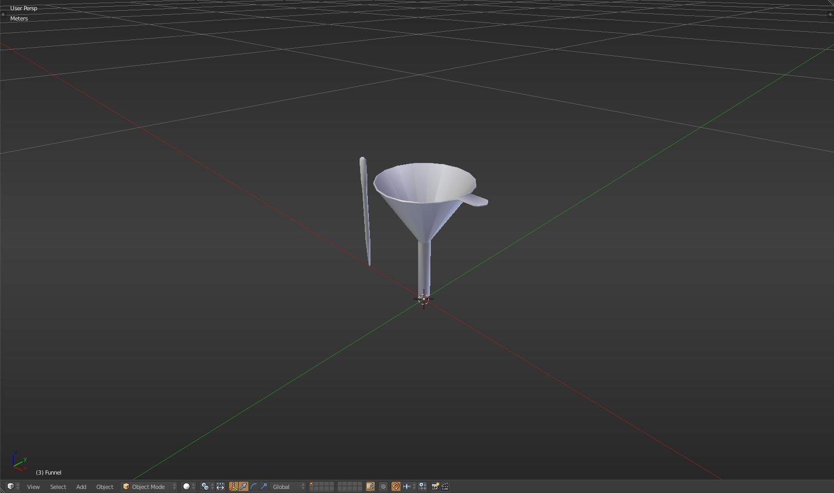 Funnel and Pippete Free low-poly 3D model_8
