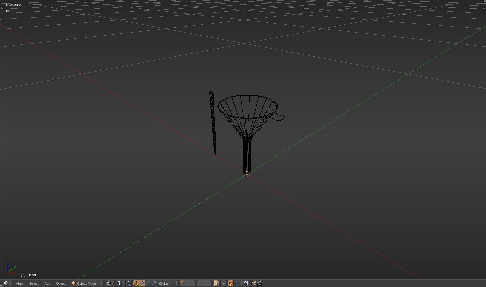 Funnel and Pippete Free low-poly 3D model_9