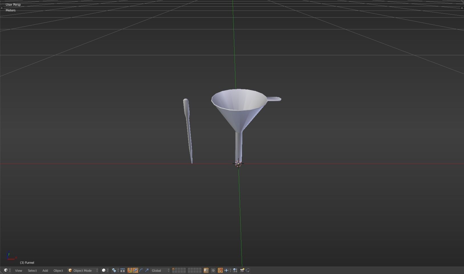 Funnel and Pippete Free low-poly 3D model_18